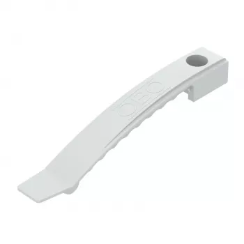 OBO Bettermann 2205052 Kabelklämma 1x8 för NYM-J 3x1,5 mm², ljusgrå, 50 st