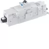 Hager GKEV03SET12 mini-fördelningsskåp för OT80 bröstningskanal, 1-radigt, 12 moduler, med 1x ADA516D RCBO 16A 30mA typ A