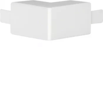 Hager LF-serien ytterhörn 30x30 mm PVC halogenfritt trafikvit LF3003039016