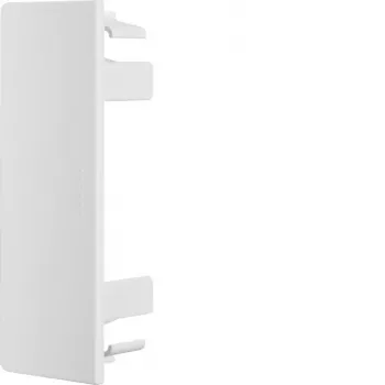 Hager LF4011069016 halogenfri ändkåpa för 40x110 mm kabelkanal, renvit