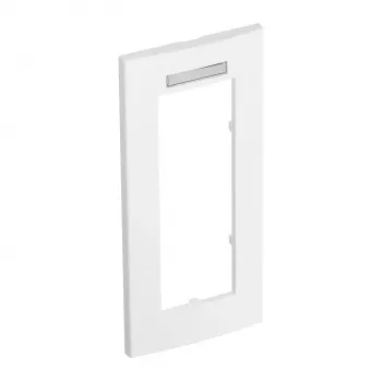 OBO Bettermann modul 45 täckram, 3-fack, renvit (AR45-BSF3 RW) 6119387