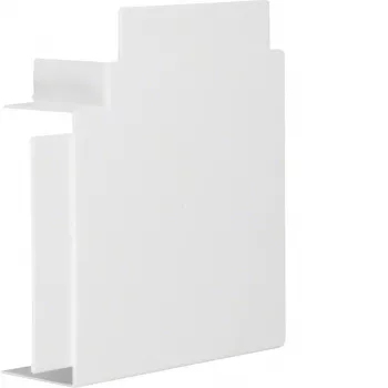 Hager LF-serien fladvinkel 90° böj för 60x150 mm kabelkanal, renvit LF6015059016