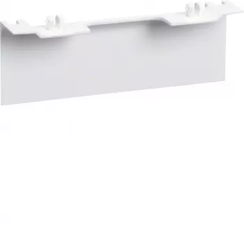 HAGER SL20080AC9016 apparatbärarpanel 20x80 mm trafikvit (RAL 9016)