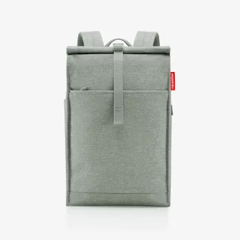 Reisenthel Urban Rolltop ryggsäck 16L grön återvunnen PET (EN 5048)