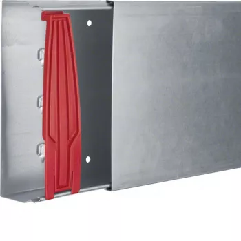 Hager LFS602000VERZ Stålkabelkanal baskanal 60x200mm, 2m, varmförzinkad