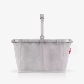 reisenthel carrybag shoppingkorg, syntetfiber, cord grey BK7084