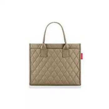 reisenthel Daily Shopper Business axelväska Rhombus Olive GP5046
