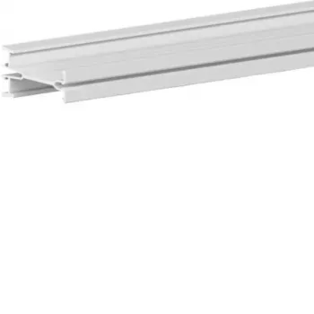 Hager BRHT halogenfri plastskiljevägg för C-profilkabelkanaler, 2000 mm, vit