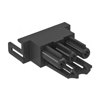 OBO Bettermann BTA-SKS S1 SW uttagsdelsadapter rak svart 6117190