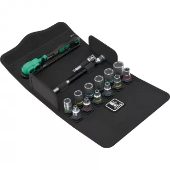 Wera 8100 SA 13 Zyklop Speed spärrhuvud 1/4 inch fäste, 152 mm, kromvanadin 05004022001