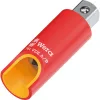 Wera 781 A/B VDE isolerad hylsnyckeladapter 1/4 inch fyrkantsfäste med mekanisk låsning 05024690001