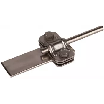 DEHN UNI skiljklemmlist 459139 rostfritt stål för rund 8-10 mm / flat 30 mm