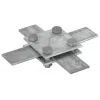 DEHN 318033 korskoppling för flatledare 30x3-4mm, varmförzinkat stål