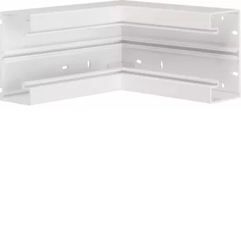 Hager BR6513049016 innerhörn för 130x68 mm bröstningskanal, renvit