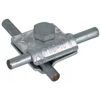 DEHN universalklämma 390050, rund 8-10 mm, varmförzinkat stål
