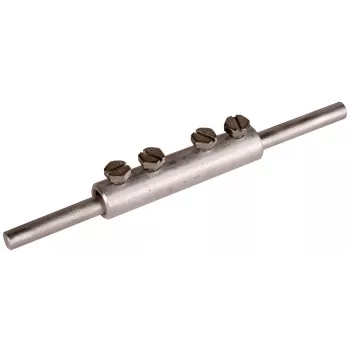 DEHN aluminiumskarvmuff för 8 mm rundtråd 385213