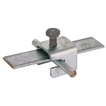 DEHN universalklämma VK A UNI V2, varmförzinkat stål, för 8-10 mm rund och 30x3,5/30x4 mm flatledare 308026
