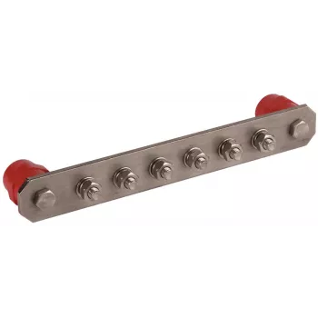DEHN 472209 potentialutjämningsskena M10 V2A 295x40mm utan lock