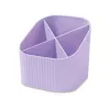 HAN X-LOOP pennhållare pastellviolett plast 4 fack 11,1 x 11,1 x 10,5 cm (17238-887D)