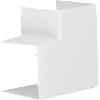 Hager LFF6006059016 flatvinkel 60x60 mm vit