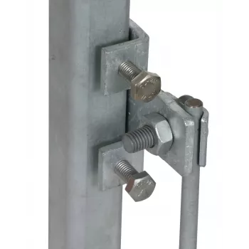 DEHN 372240 korsklämma för stålprofiler 18-35 mm, varmförzinkat stål