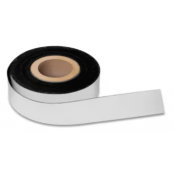 MAGNETOPLAN HOLTZ magnetoplan magnetband, PVC, vit, 15 mm x 30 m, 0,6 mm tjock, för märkning av planeringstavlor (51053315)