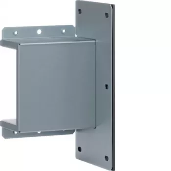 Hager vägganslutningsstycke 60x100 mm varmgalvaniserat FWKP60100WVERZ - brandskydd