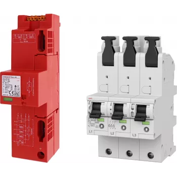 DEHN SET 1 DSH ZP B2 LSG TT + 1X DSHU överspänningsskyddssats 909655