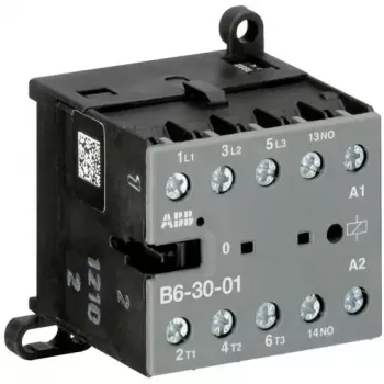 ABB B6-30-01 minikontaktor 220-240V AC 3NO+1NC 6A GJL1211001R8010