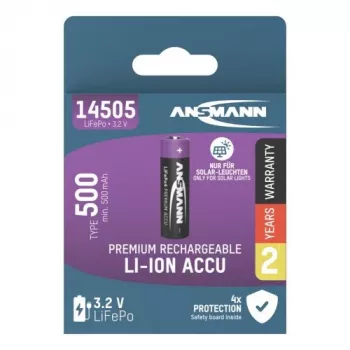 Ansmann 1300-0021 LiFePO4 AA (Mignon) batteri