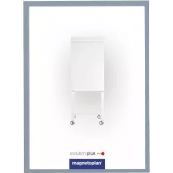 magnetoplan magnetofix magnetram A4, silver 1130332