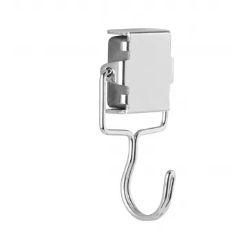 Magnetoplan metallhake magnet, silver, 28 x 30 mm, 1,5 kg hållkraft, 1 st (16667)