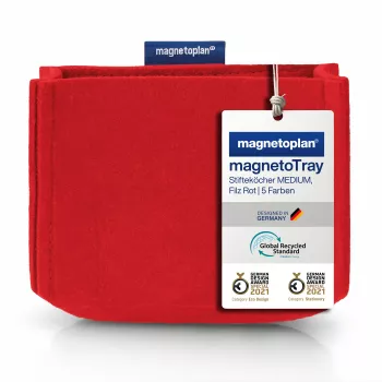 magnetoplan pennhållare magnetoTray big 1227706 röd (1227706)