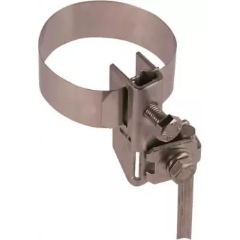 DEHN BRS 27.89 AK1X10 2X6.8 V2A rostfri rörklämma för åskskydd 540103
