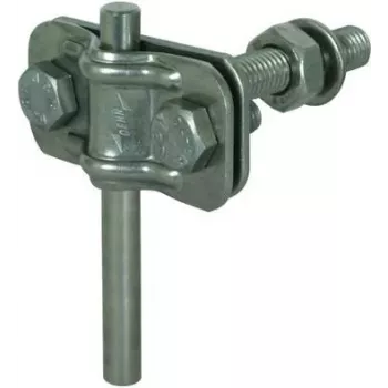 DEHN 478129 NIRO V4A M10 universalklämma för runda 8-10 mm och flata 30 mm ledare