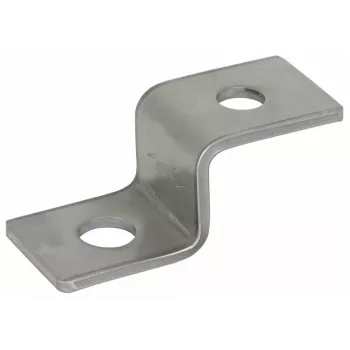 DEHN ändstycke 390499 Z-form rostfritt stål för 4 mm vajer
