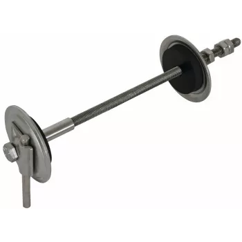 DEHN jordnings-/vägggenomföring 478450, 500-700 mm väggtjocklek, 720 mm längd, rostfritt stål