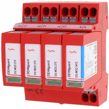 DEHN DG MP TT 275 typ 2 överspänningsskydd 3+1 (942310)