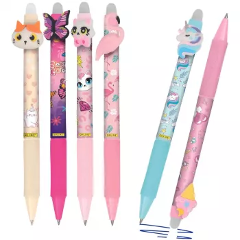 ONLINE magiXX Fun gelpennor flickor 0,7 mm blå 6-pack (70129)