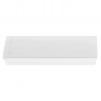Magnetoplan 1665100 rektangulär magnet, fullkärna ferrit, hållkraft ca 1,3 kg, vit