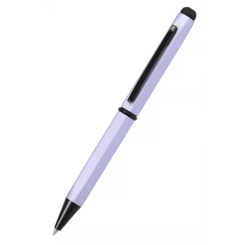 ONLINE Schreibgeräte Hexagon stylus kulspetspenna lila med blått bläck och inbyggd stylus 21033/3D
