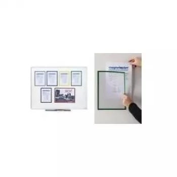 Magnetoplan Magnetofix magnetisk displayficka A3 röd 1130406