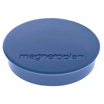 MAGNETOPLAN HOLTZ Discofix rund magnet standard, mörkblå, fullkärna ferrit, 0,7 kg hållkraft, 10 st (1664214)