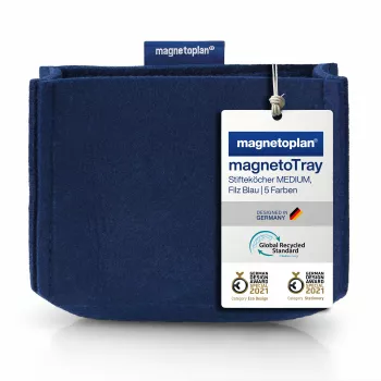 MAGNETOPLAN HOLTZ magnetoplan pennhållare magnetoTray big 1227714 blå