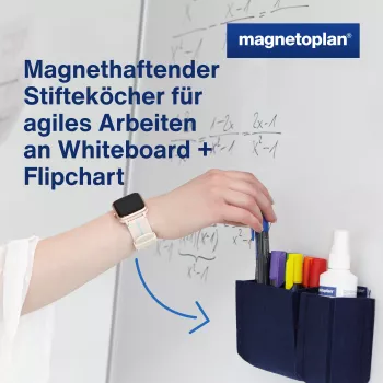 magnetoplan pennhållare magnetoTray small 1227614 blå (1227614)