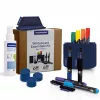 MAGNETOPLAN HOLTZ Whiteboard Essentials Kit blå - sudd & magnetisk förvaring (1230914)