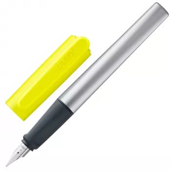 LAMY nexx reservoarpenna neongul/silver A (för nybörjare)