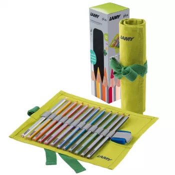LAMY Plus Coloured Pencils Set with Sharpener (12 Colours) 1226068