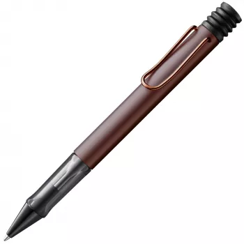 LAMY Lx kulspetspenna brun gulddekorring svart bläck 1234047