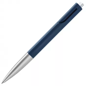 LAMY noto 283 Ballpoint Pen Nightblue Silver Push Mechanism 0.5 mm 25197